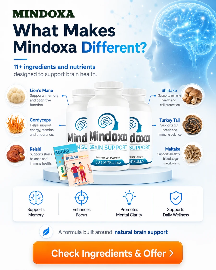 Mindoxa ingredient and benefit review